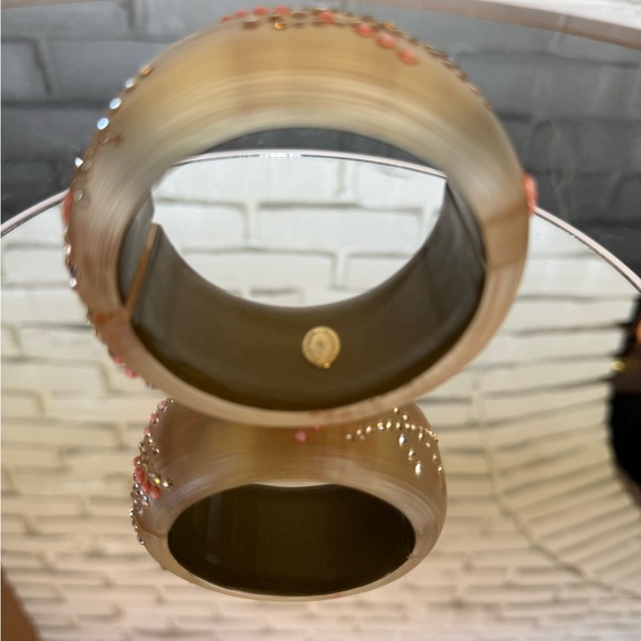 Alexis Bittar Gold & Coral Handcrafted Jewelry - Picture 6 of 13